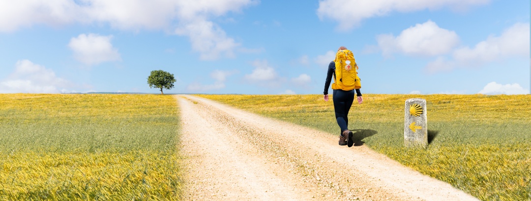 Sul Cammino di Santiago a Santiago de Compostela