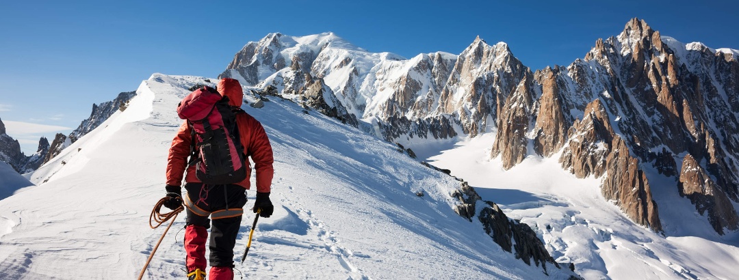 Magnificent panoramas on high tours in the mountains